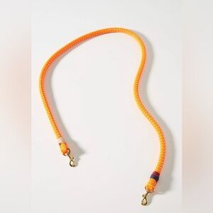 Clare V. Sailcord Crossbody Strap Neon Orange